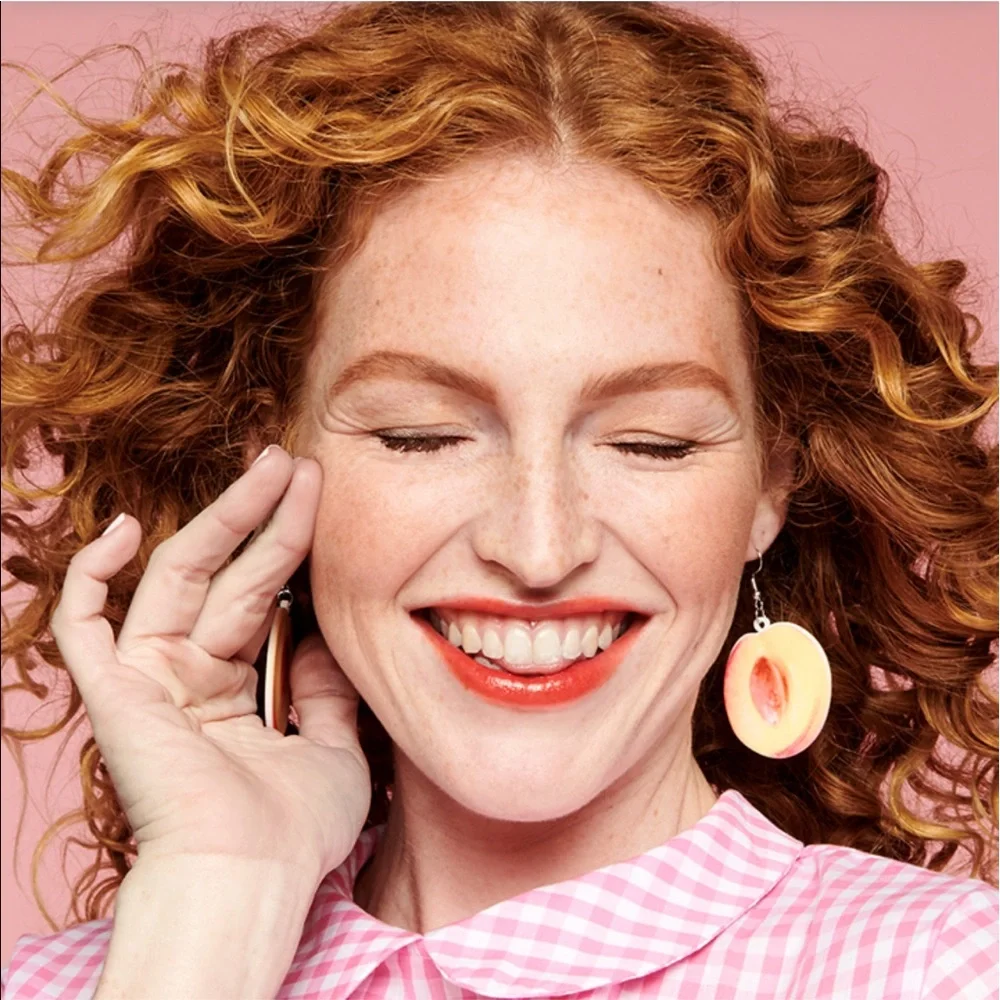 🌼BOGO50%🌼 🆕🍑BENEFIT: “Georgia Golden Peach” Blush + Brush MINI SIZE